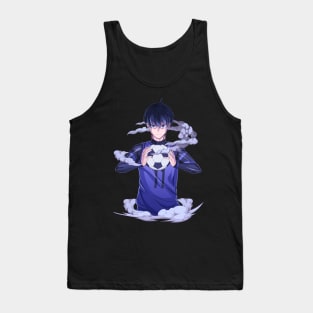 blue lock anime - Yoichi Isagi Tank Top